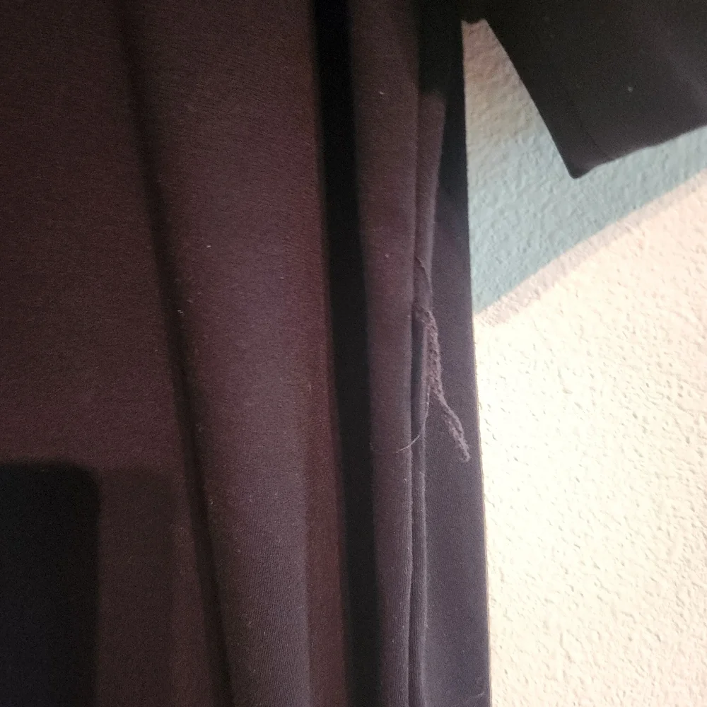 Who What Wear Black Midi Dress Size XL - Picture 5 of 8